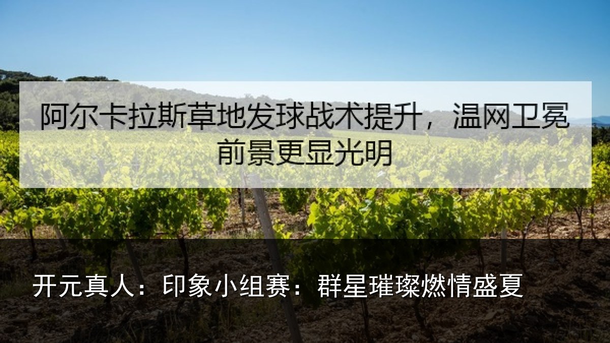 开元真人：印象小组赛：群星璀璨燃情盛夏
